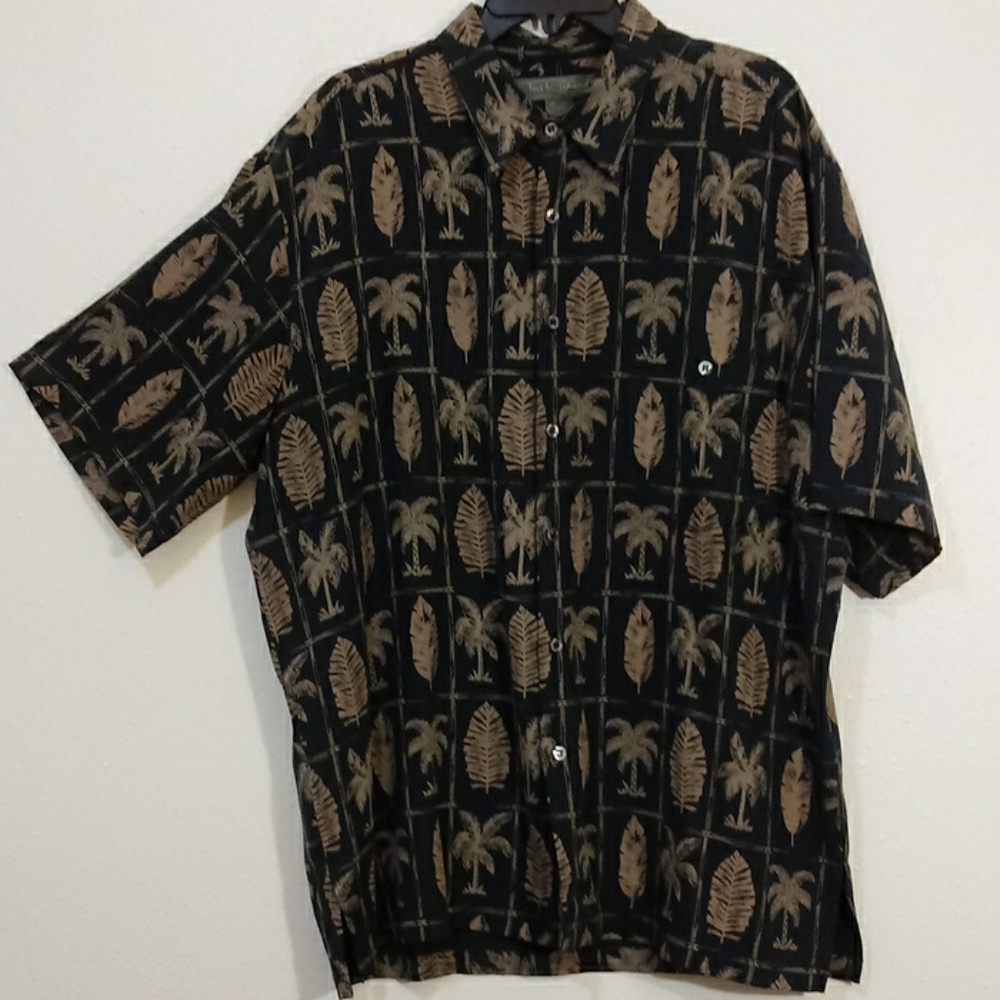 Tori Richards 100% Silk shirt size XL